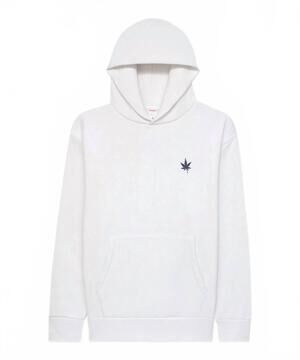 NEW BOAST unisex fleece hoodie in white